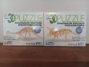 3D Dinosaur Puzzle Brontosaurus & Triceratops - Picture 1 of 5
