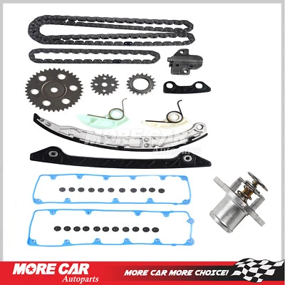Timing Chain Kit Thermostat w/ Valve Cover Gasket for 09-12 Ford E150 E250 4.6L - Image 1 of 4