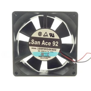 1pcs Sanyo 109P0924H402 9025 24V 0.12A 2pin Cooling Fan - Bild 1 von 2