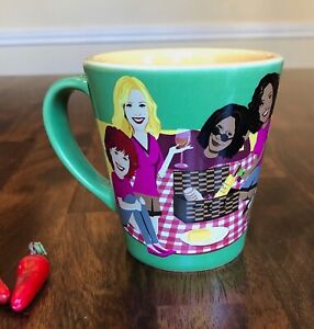 The View ABC Daytime  Coffee Cup Mug  14 oz. Green Spring 2013 Sweet 16