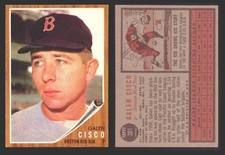 1962 Topps Baseball Trading Card You Pick Singles #300-#399 VG/EX