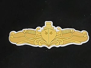 3 INCH NAVAL SURFACE WARFARE OFFICER STICKER - Picture 1 of 5