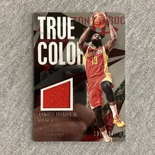 2014-15 Panini Prestige #9  James Harden True Colors Materials Plus /199 Relic
