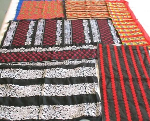 9 pieces embroidered border lace for craft and sewing 350 grams /A-5 - Picture 1 of 9