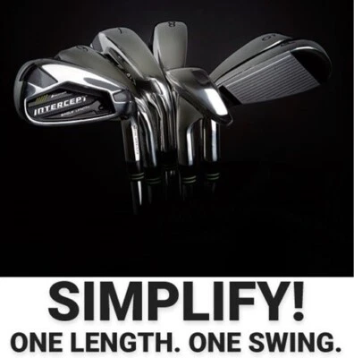 Orlimar Golf Intercept Single Length Iron Set Right Hand Regular Flex Steel NEW! - Image 1 of 4