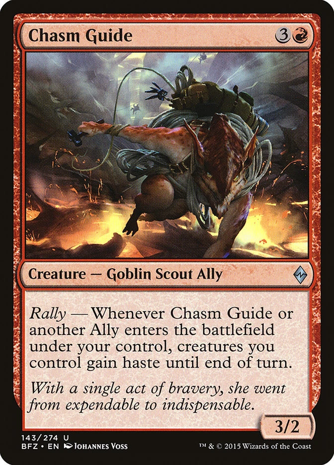 Chasm Guide (143) Battle for Zendikar BFZ MTG Magic - Image 1 of 1