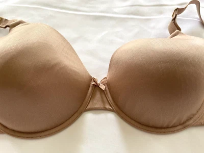 Sujetador Vanity Fair 38DD Forrado Cobertura Perfecta Mujer Nude Beige Soporte Suave Foto 1 de 4