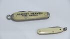 Collectable Colonial Two small pocket knives/ pocket watch fob chains
