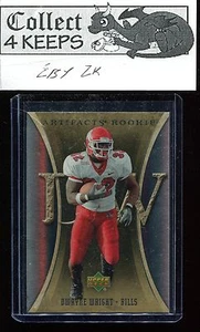 Artefactos #119 2007 Dwayne Wright RC (novato Buffalo Bills) - Imagen 1 de 2