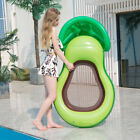  Schwimmmatte Avocado Aufblasbarer Schwimmring Strandspielzeug Aqua