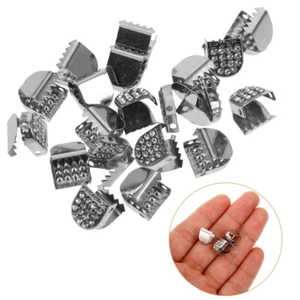 20 Pcs Shoe Lace End Clips Cord Ends Tips Shoelace Replacement Child Lock - Picture 1 of 12