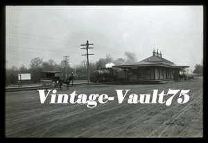 DUPLIKAT DIA LIRR LONG ISLAND EISENBAHN ISLIP NY ANFANG 1900 - Bild 1 von 1