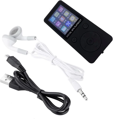 Lettore MP4, Lettore Musicale Audio Digitale Portatile (Supporto Massimo 32 GB)  - Immagine 1 di 4