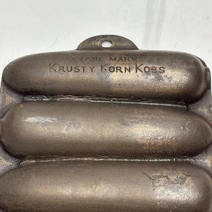 1920's Wagner Ware Krusty Korn Kobs Cast Iron Corn Sticks Pan Refurbished - Picture 1 of 7