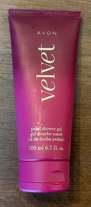 Avon Velvet Pearl Shower Gel Body Wash 6.7 oz ~ 200 ml Tube New Sealed - Picture 1 of 3