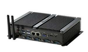 Industrial PC, Fanless Mini Desktop Computer with Celeron Dual Core CPU, 8GB ... - Picture 1 of 8