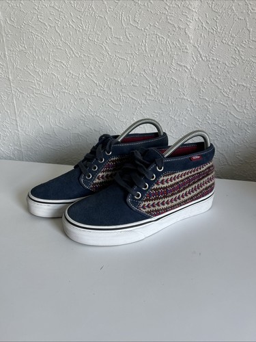 Scarpe unisex Vans Off The Wall Chukka Nordic Flat uomo ragazzo taglia UK 4 5 TB4R