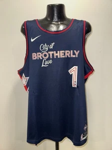 Men’s Nike Swingman 2023-24 Philadelphia 76ers City Edition James Harden 2XL 56 - Picture 1 of 13