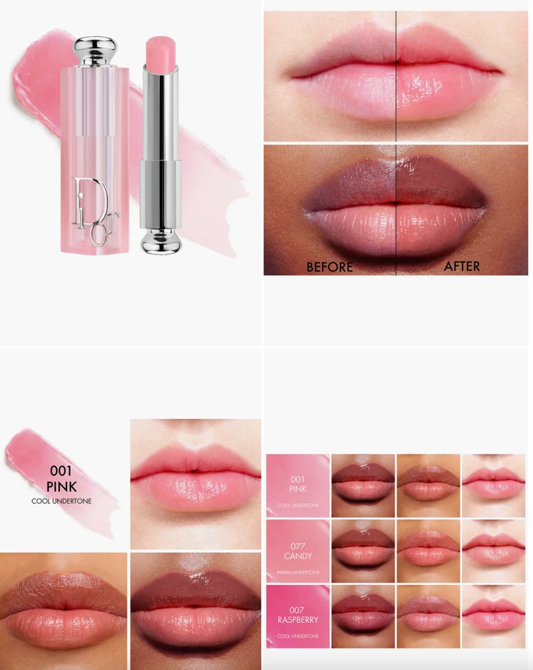DIOR ADDICT LIP BALM LIP GLOW FULL SIZE 3.2g (VARIOUS SHADES) Brand New in Box - Image 1 of 1