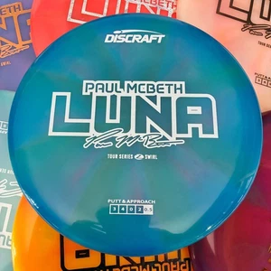 Discraft 2025 Paul McBeth Tour Serie Z Swirl Blend Luna 3/3/0/3 - Imagen 1 de 49
