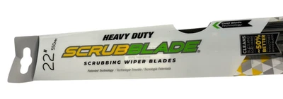 Limpiaparabrisas Scrubblade SB2200 Premium para todas las estaciones, 22" (paquete de 1) negro Foto 1 de 4