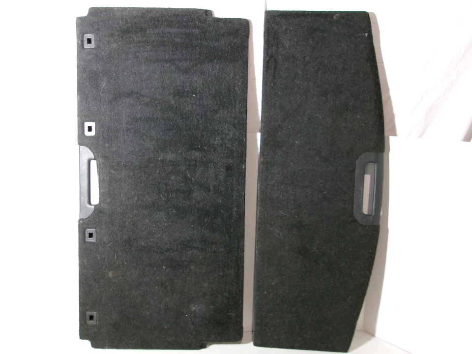 Conjunto de 2 capas de tapete de carga porta-malas Nissan Rogue 2014-2020 fabricante de equipamento original - Imagem 1 de 4