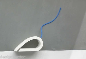 Türstopper Fensterstopper Türkeil HOUSE MOUSE weiß-blau ARTIKEL-Design - Bild 1 von 5