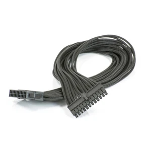PHANTEKS 24-Pin ATX Verlängerung 50cm - sleeved schwarz - Bild 1 von 3
