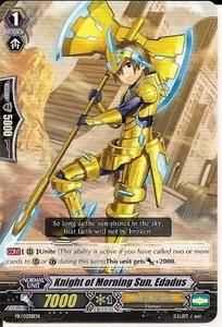 4x Knight of Morning Sun, Edadus PR/0258EN Vanguard TCG Englisch Promo - Bild 1 von 1