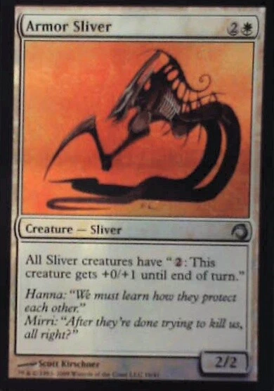 Armor Sliver - Premium Deck Series: Slivers: #16, MTG - Foil Nm R247 - Image 1 of 1