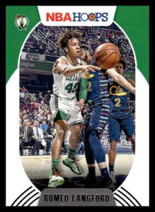 2020 Hoops Romeo Langford #170 Boston Celtics Basketball Card - Picture 1 of 2