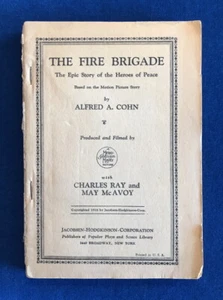 RARE MGM 1926 Digest-Sized Silent Drama Movie Tie-in pb THE FIRE BRIGADE - Picture 1 of 6