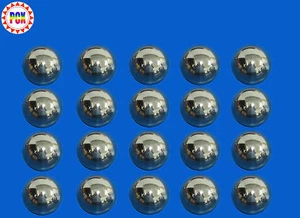 Veinte bolas de acero con acabado de espejo de 1-1/16" - especificación OEM pinball de acero - Imagen 1 de 2