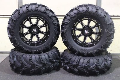 KIT DE NEUMÁTICOS Y RUEDAS POLARIS SCRAMBLER XP1000 27" MUD LITE II & 14" HL4 ATV POL1CA Foto 1 de 4