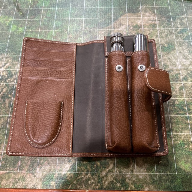 Wholesale commodity Hermès VINTAGE HERMES CASE A 3 BLACK CROCODILE