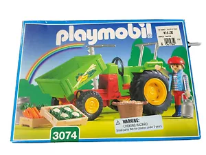 PLAYMOBIL #3074 FARM TRACTOR Brand New Sealed Box - Picture 1 of 3