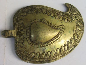 SELTENE ANTIKE OSMANISCHE ZEIT BRONZE HALBE GÜRTELSCHNALLE HANDGEFERTIGT aus dem Balkan - Bild 1 von 5