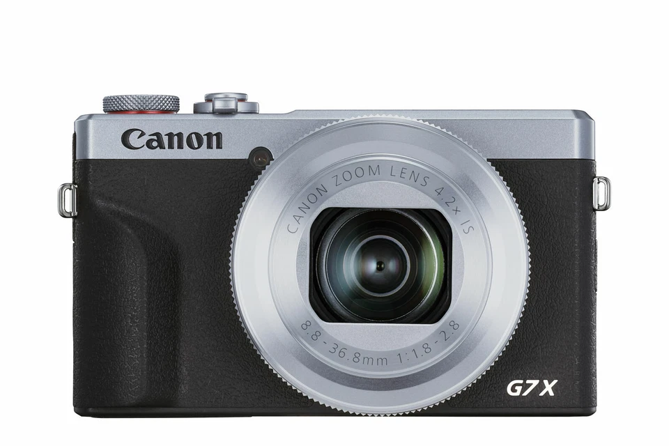 Silver Canon PowerShot G7 X Mark III 20.1MP Compact Camera - Silver - Image 1 of 1