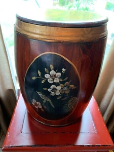 Antique Chinese Rice Bucket Ca 1900-1950 - Picture 1 of 11
