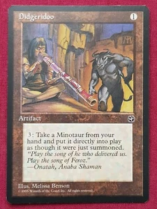 Magic The Gathering HOMELANDS DIDGERIDOO artifact card MTG - Picture 1 of 2