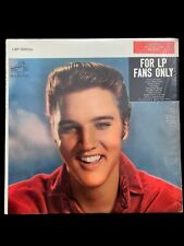 Elvis Presley – For LP Fans Only, Rockaway Pressing, Orange Labels, US, 1968