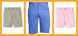 Lands' End ~ Knockabout Classic Fit Men's Stretch Chino Shorts $60 NIP - Picture 1 of 7