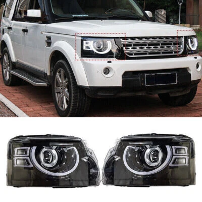 Conjunto de un par de faros delanteros LED para Land Rover Discovery LR4 2010-2016 Foto 1 de 4