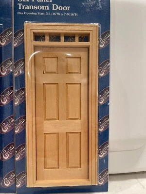 Puerta de popa de 6 paneles Handley Classics para casa de muñecas #76000 1/12 Foto 1 de 3