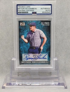 2022 Leaf Pro Set All Power Team Bryson DeChambeau 12/20 Auto PSA DNA - Picture 1 of 2