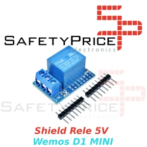 Modulo Shield Rele 5V para WeMos D1 mini WiFi ESP8266 - Imagen 1 de 4