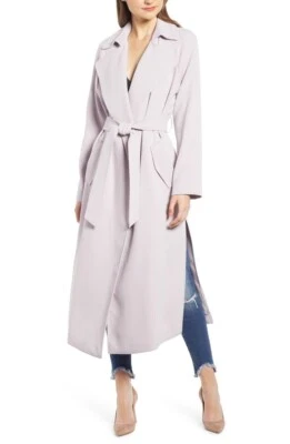 Zanja con abertura lateral Kendall & Kylie Levander nueva con etiquetas, talla M Foto 1 de 4