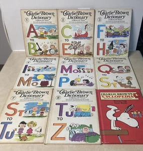 CHARLIE BROWN WÖRTERBUCH 8 Buch Set komplett plus Band 1 Enzyklopädie - Bild 1 von 6