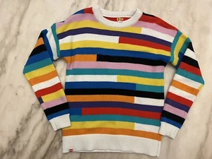 Lego X Target Collection Kids Large Sweater Mix Stripe Boys Girls Colorful - Picture 1 of 7