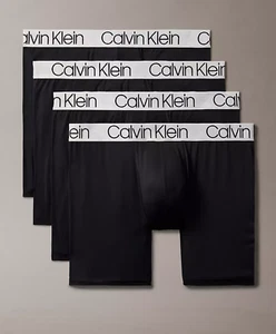 NEW $54 Calvin Klein Mens 4-Pack Microfiber Chromatic Boxer Brief NP27400 MEDIUM - Picture 1 of 3